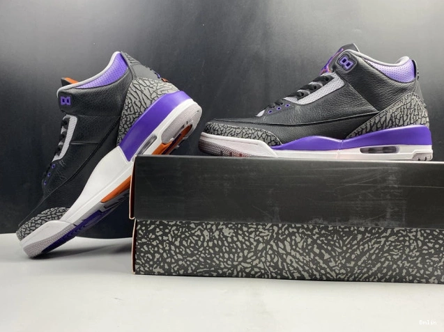 Bmlin Purple 050 Air Retro Black CT8532 Court Jordan 3 0711